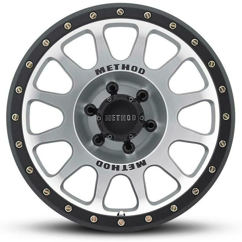 Method Race MR305 17X8.5 5X150 (0mm) Black Machine Face Wheel