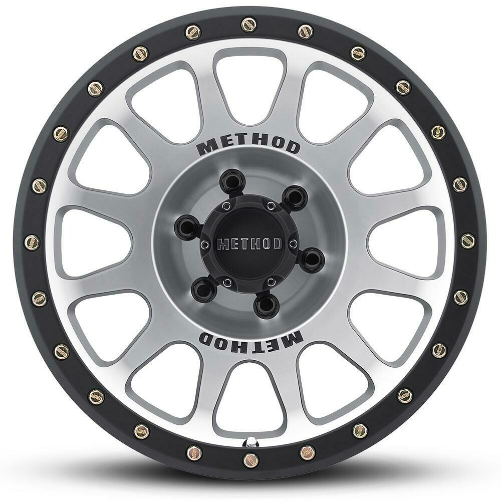 Method Race MR305 17X8.5 6X135 (0mm) Black Machine Face Wheel