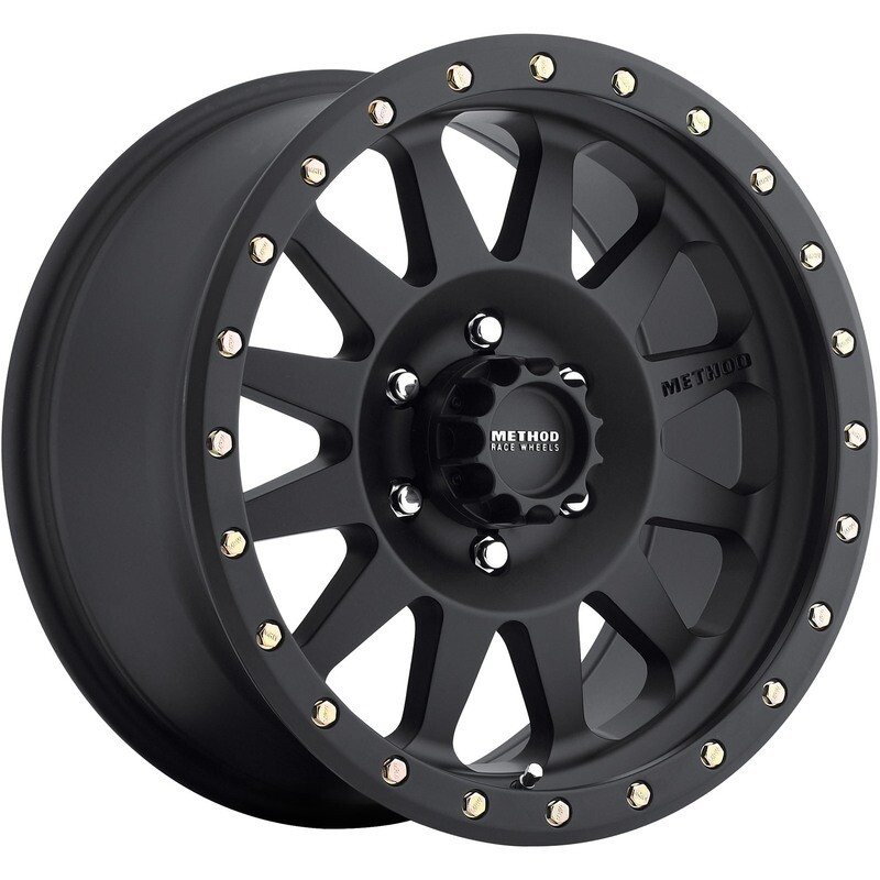 Method Race Double Standard 304 17X8.5 5X127 5X5 (0mm) Matte Black Wheel