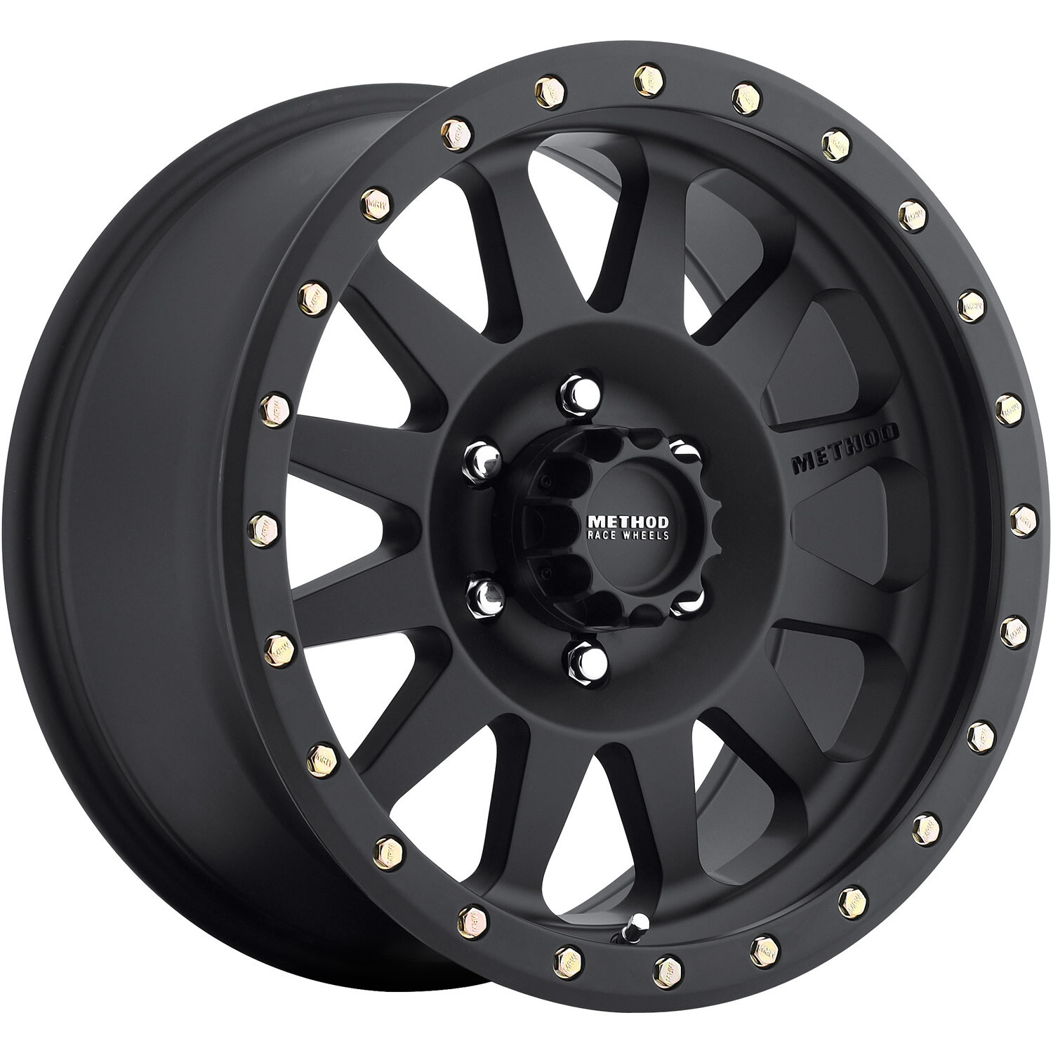 Method Race Double Standard 304 17X8.5 6X135 (0mm) Matte Black Wheel