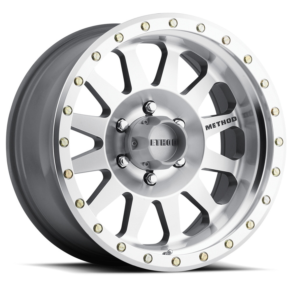 Method Race Double Standard 304 17X8.5 5x139.7 5x5.5 (0mm) Machined Wheel