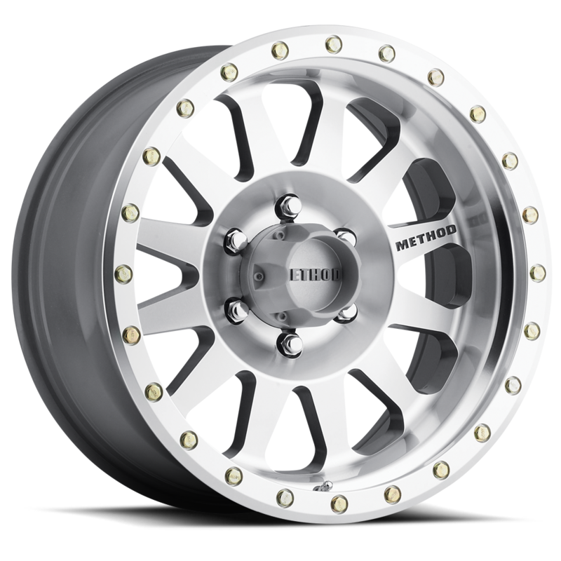 Method Race Double Standard 304 17X8.5 8X170 (0mm) Machined Wheel