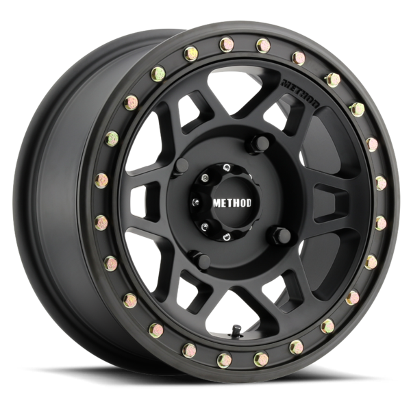 Method Race UTV Series MR405 Beadlock 15x7 4X156 38mm Matte Black Wheel