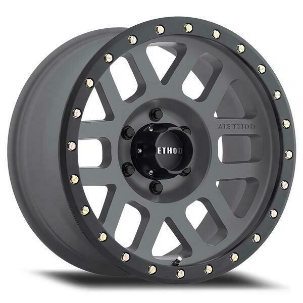 Method Race Grip MR309  17X8.5 8x165.1 (8x6.5) Titanium With Matte Black Wheel