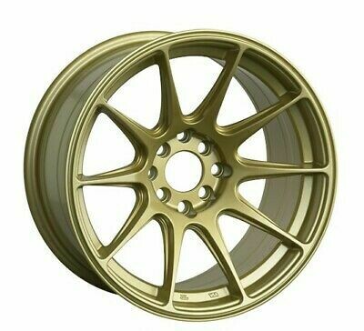 XXR 527 15x8 4X100/4X114.3 et20 Gold Wheel