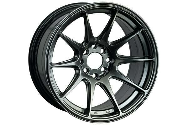 XXR 527 16x8 4x100/4x114.3 20mm Chromium Black Wheel