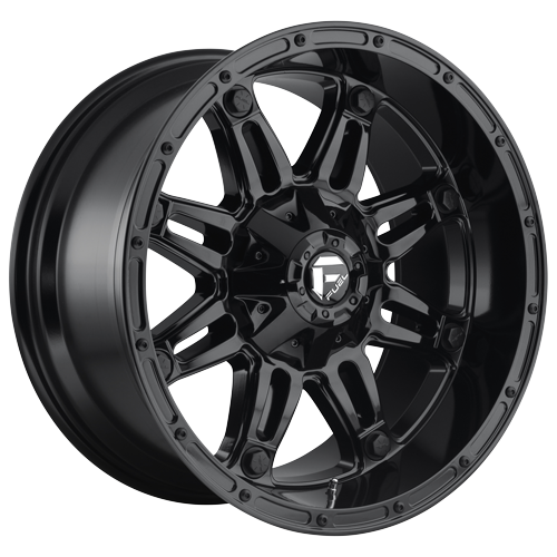 Fuel D625 Hostage 17x9 5x114.30/5x127.00 Gloss Black (-12mm)Wheel