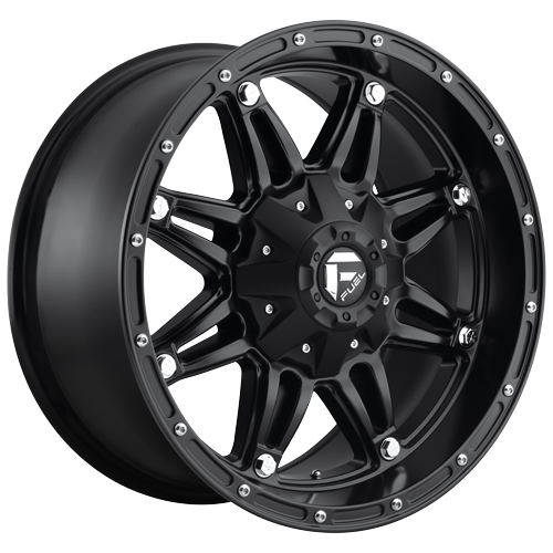 Fuel D531 Hostage 17x9 6x135.00/6x139.70 Matte Black (-12mm) Wheel