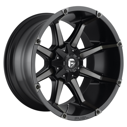 Fuel D575 Coupler 17x9 6x135.00/6x139.70 Gloss Black (-12mm) Wheel