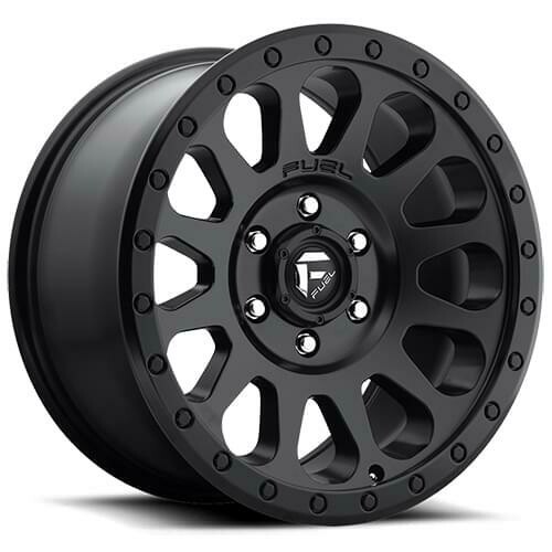 Fuel D579 Vector 17x9 6x135.00 Matte Black (-12mm) Wheel