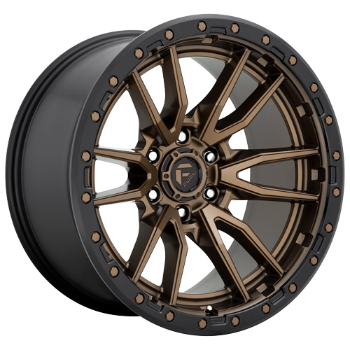 Fuel D681 REBEL 17x9 6x135.00 Matte Bronze Black Bead Ring (-12mm) Wheel