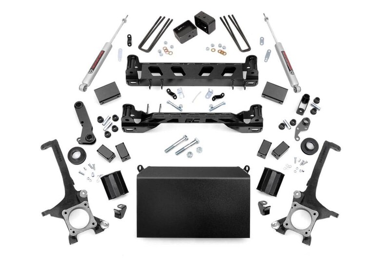 Rough Country 6" Toyota Suspension Lift Kit with N3 Shocks For 07-15 Tundra