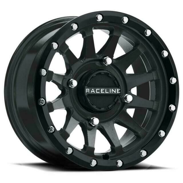 Raceline A95B Trophy 15x7 4x137 +10 Non-Beadlock Satin Black Wheel