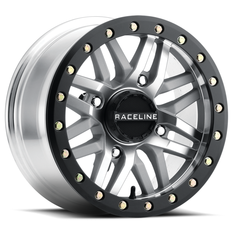 Raceline A91MA Ryno 15x7 4x156 +10 Beadlock Machined Wheel