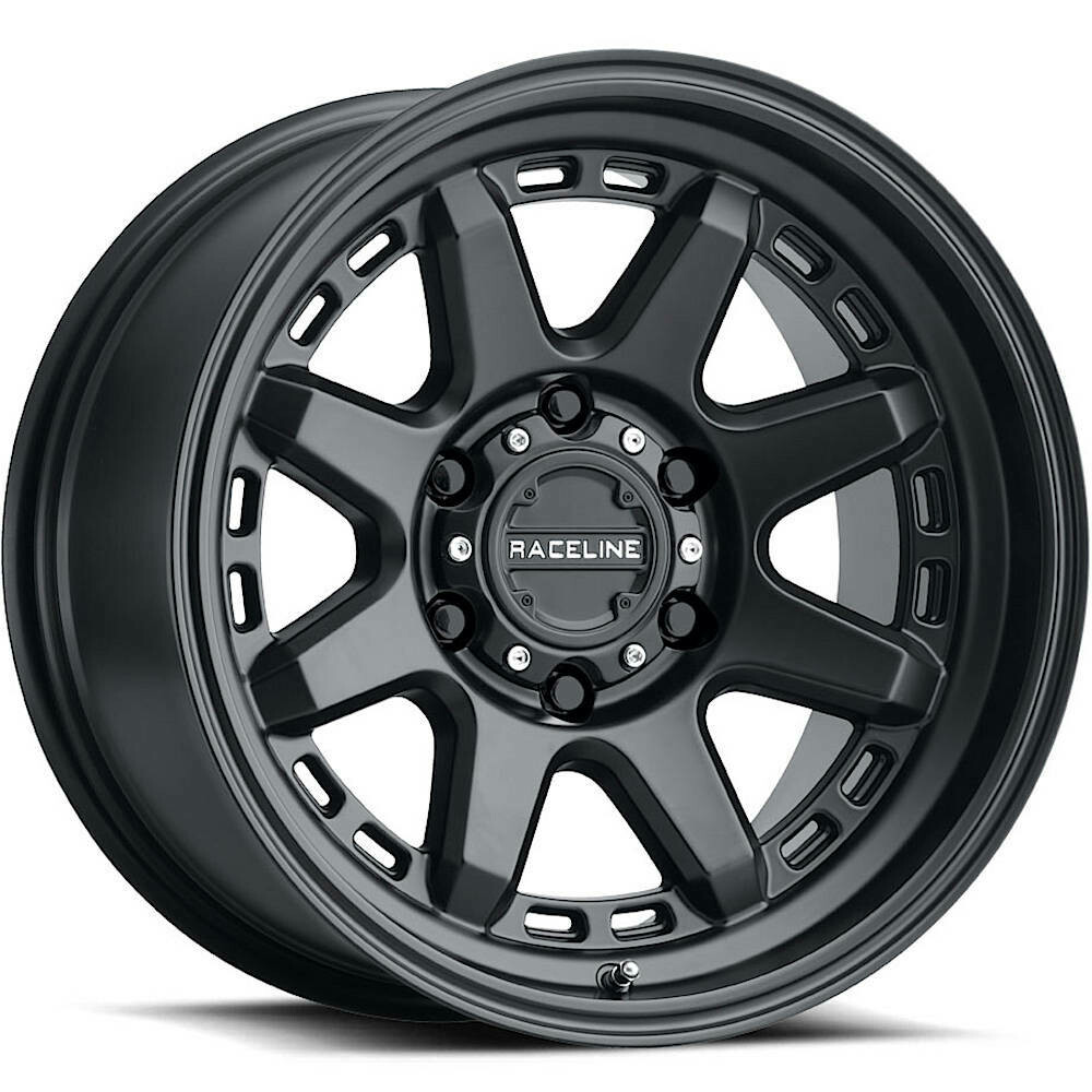 Raceline 947B Scout 18x9 (8X170) -12 Offset Black Wheel