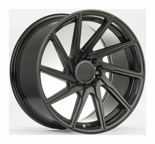F1R F29 18x8.5  5x100/114.3 +38 Double Black Wheel