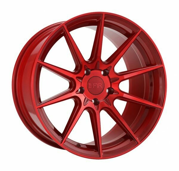 F1R F101 20x9 5x114.3 +35 Candy Red Wheel