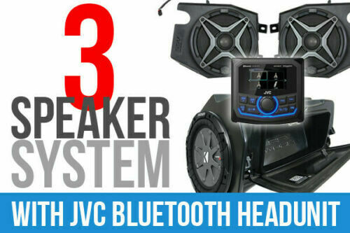 Polaris RZR XP 1000 complete SSV Works 3-Speaker Plug-and-Play System with JVC