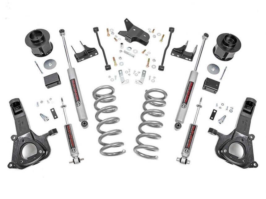 Rough Country 6" Lift Kit (09-18) Ram 1500 2WD/V8 Models 5 Lug)