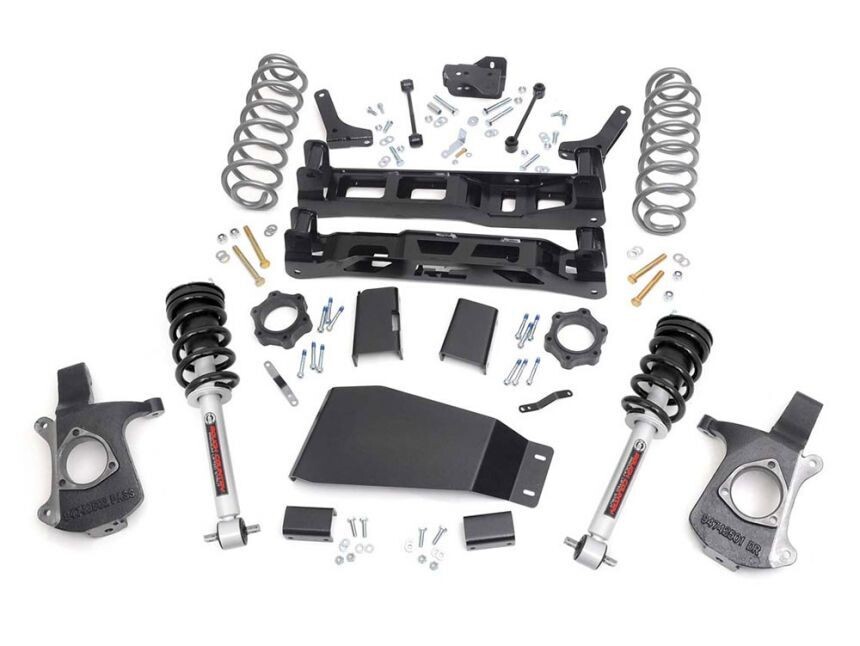 Rough Country 5" Suspension Lift Kit For (07-14 Chevy/Gmc Suv 1500 2/4wd)