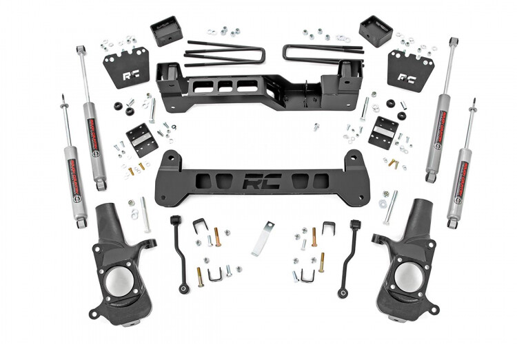 Rough Country 6" GMC Suspension Lift Kit (01-10 2500HD 2WD)