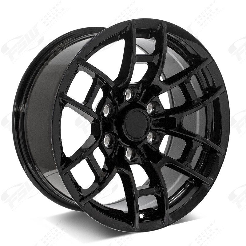 TRD Flow Forged Pro Style 2020 - F156 16X8 6X139.7 ET 0mm Gloss Black Wheel