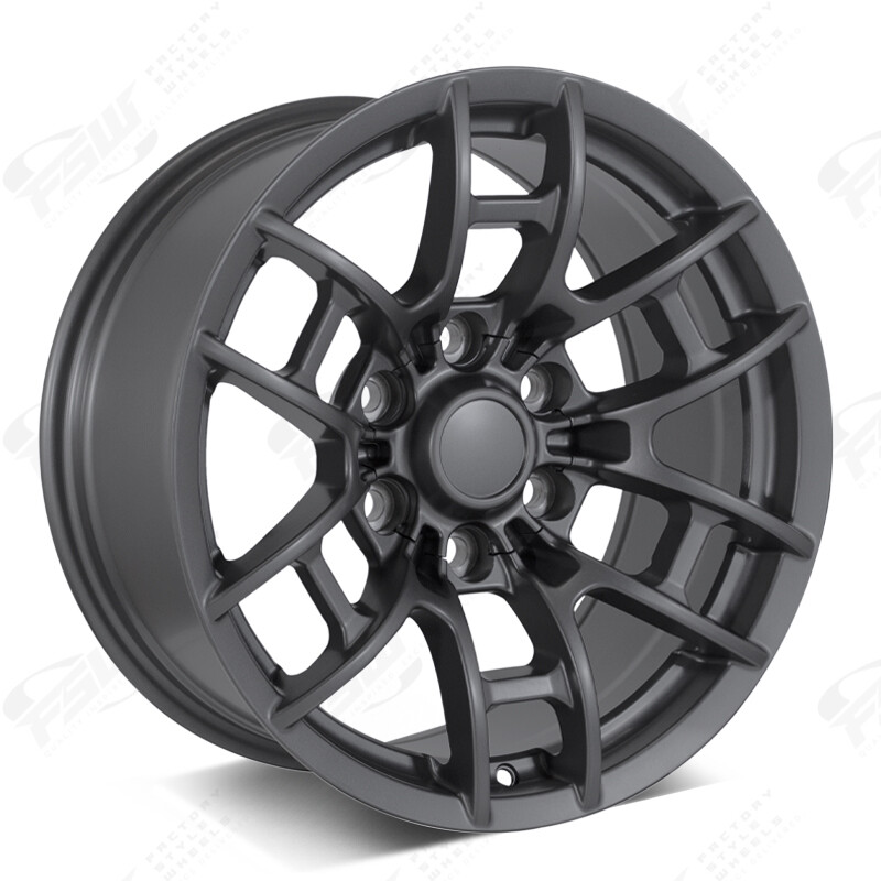 TRD Flow Forged Pro Style 2020 - F157 16X8 6X139.7 ET 0mm Matte Gunmetal Wheel