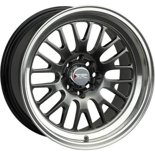 XXR 531 15x8 4x100/4x114.3 +0mm Chromium Black Wheel