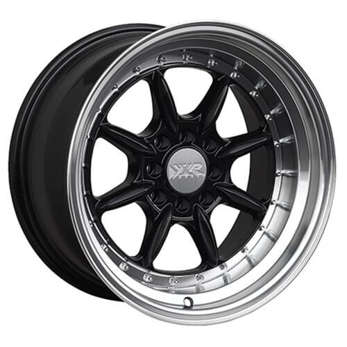 XXR 002.5 16x8 4x100/4x114.3 +0mm Gloss Black Wheel