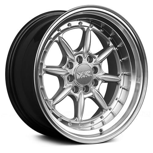 XXR 002.5 16x8 4x100/4x114.3 +0mm Hyper Silver Wheel