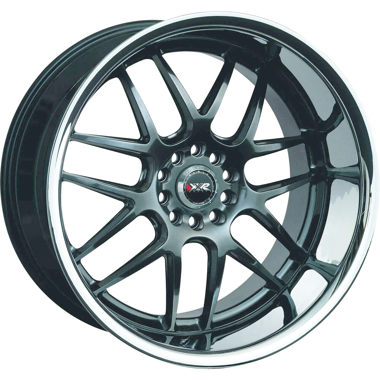 XXR 526 18x10.5 5X114.3/5x120 +20mm Chromium Black Wheel