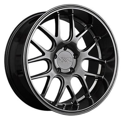 XXR 530D 18X10.5 5x114.3 +20mm Chromium Black Wheel
