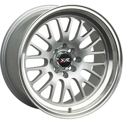 XXR 531 15X8 4x100/4x114.3 +0mm Hyper Silver Wheel