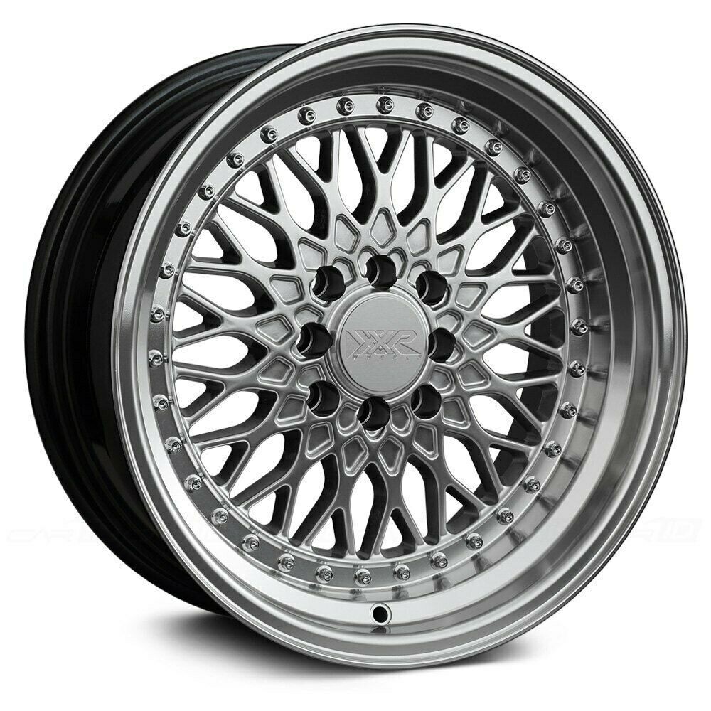 XXR 536 17X9 5x100/5x114.3 +25mm Hyper Silver Wheel