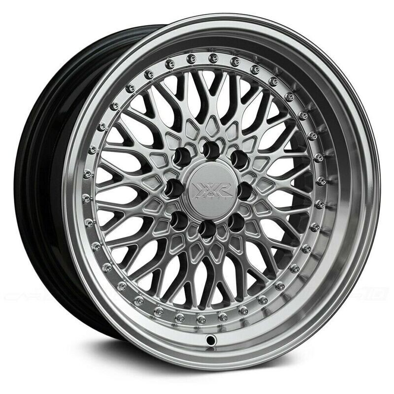 XXR 536 17X9 5x100/5x114.3 +25mm Hyper Silver Wheel