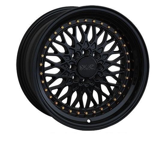 XXR 536 17X9 5x100/5x114.3 +25mm Full Gloss Black Wheel