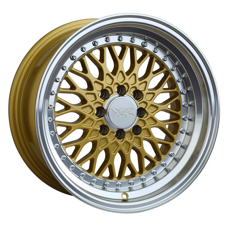 XXR 536 17X9 5x100/5x114.3 +25mm Gold Wheel