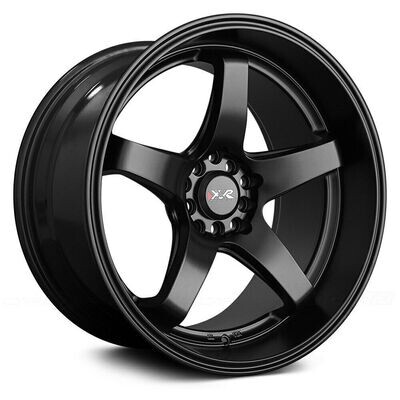 XXR 555 18X10 5x100/5x114.3 +25mm Flat Black Wheel