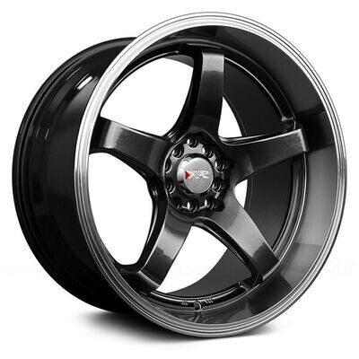 XXR 555 18X10 5x100/5x114.3 +25mm Chromium Black Wheel