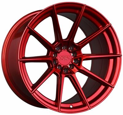 XXR 567 18X8.5 5x100/5x114.3 +20mm Candy Red Wheel