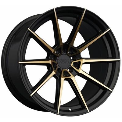 XXR 567 18X9.5 5x100/5x114.3 +38mm Bronze/Black Wheel