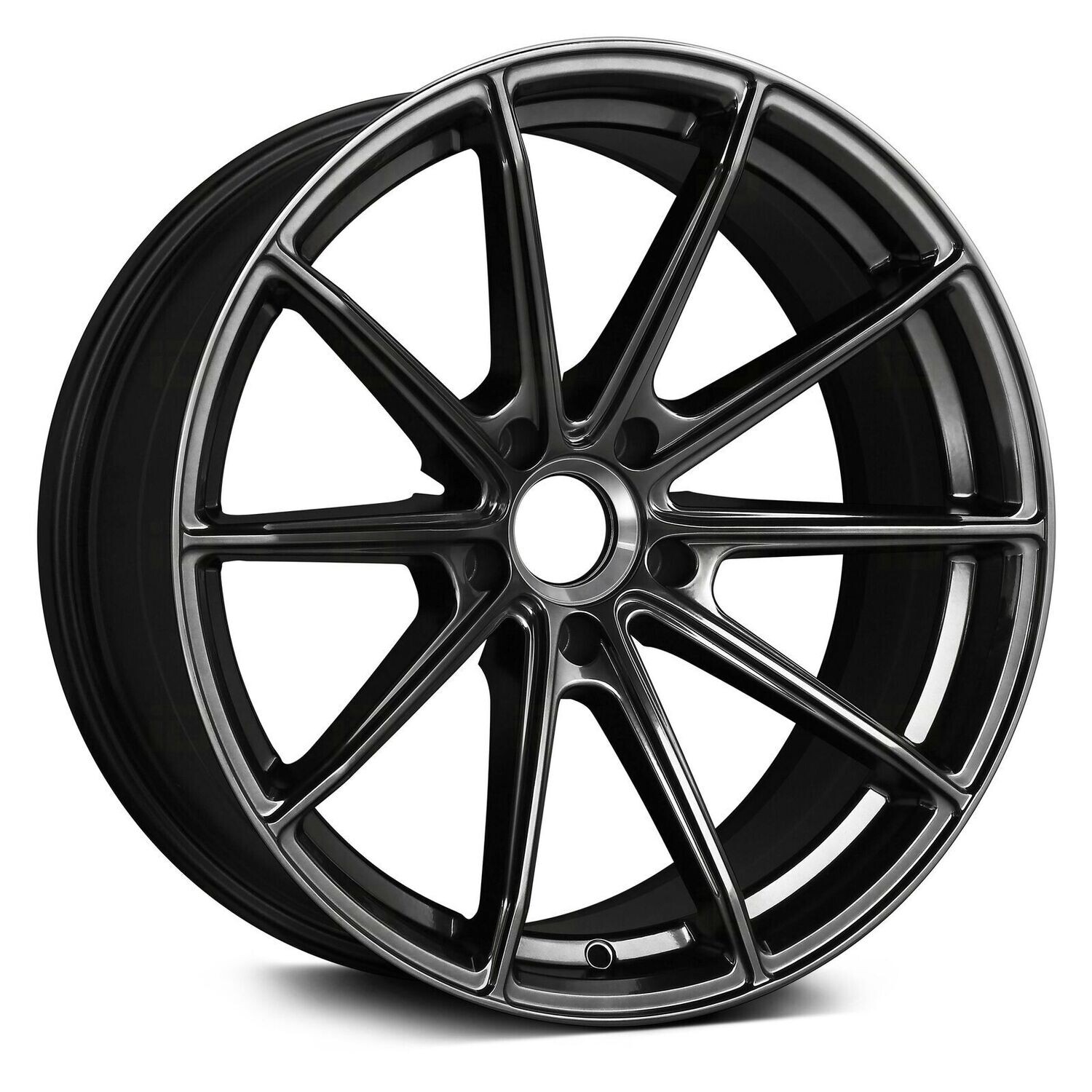 XXR 568 18X9.5 5x114.3 +38mm Chromium Black Wheel
