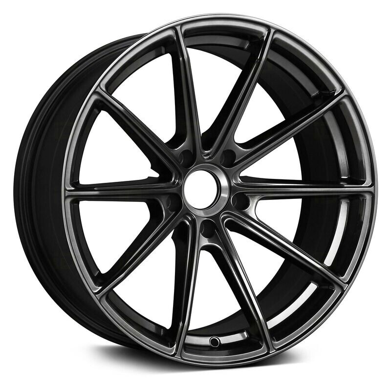 XXR 568 18X9.5 5x114.3 +38mm Chromium Black Wheel