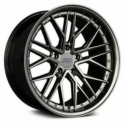 XXR 571 20X9 5x114.3 +35mm Chromium Black Wheel