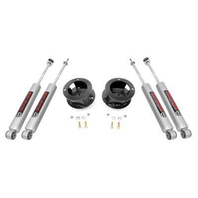 Rough Country 2.5" Leveling Lift Kit For Ram 2500 (14-24)/3500 (13-24) 4WD