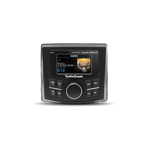 Rockford Fosgate Compact 2.7" Digital Media Receiver  - PMX-3
