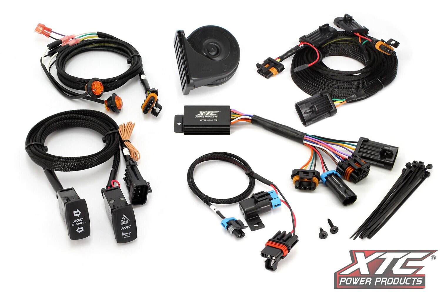 XTC Polaris RZR Pro R Self-Canceling Turn Signal System with Horn