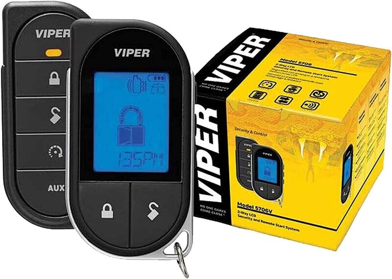 Viper - 5706V 2-way car safety system with remote start