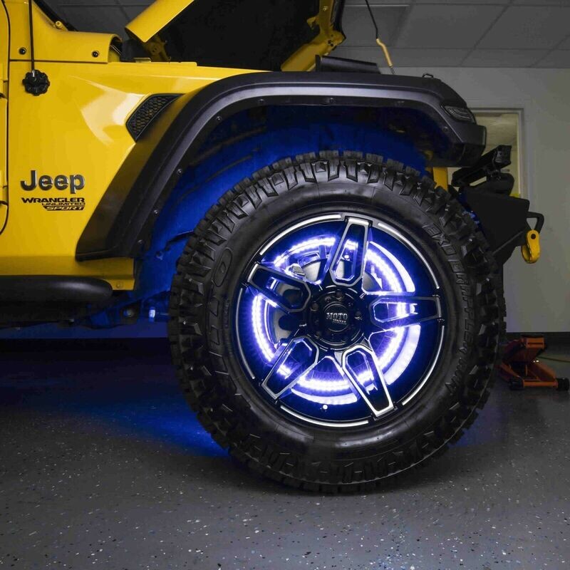Metra Heise HE-RGBW1-W155 15.5" LED Wheel Light Set IP68 For RGBW-CB1