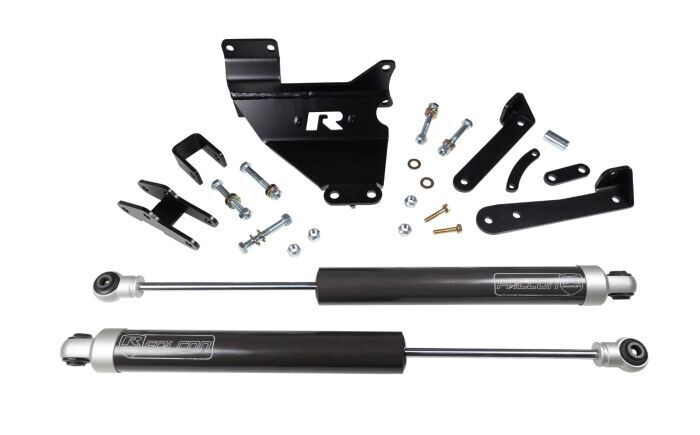 Ready Lift Ram HD 2500/3500 Dual Steering Stabilizer With Falcon